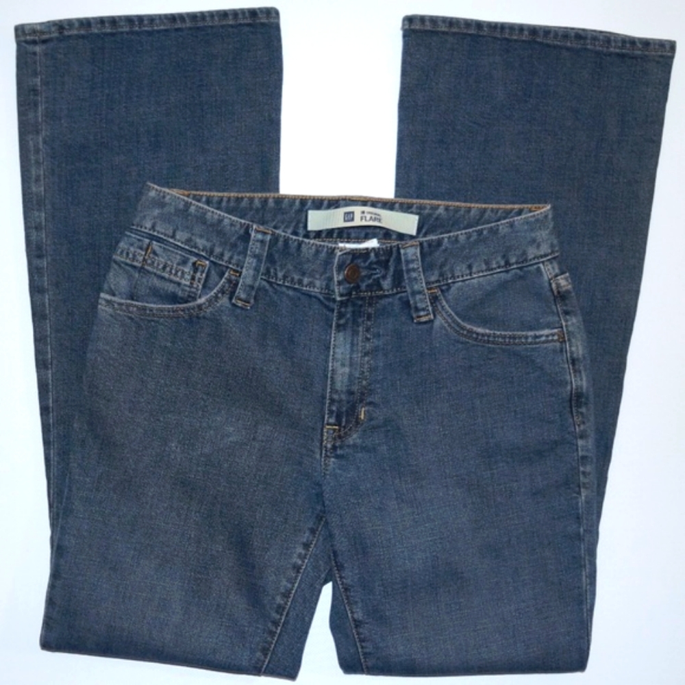 GAP Original Flare Leg jeans women's size 6R